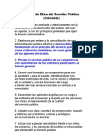 Código de Ética Del Servidor Público (Colombia)