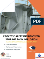 Tank Implosion Causes and Prevention