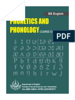 Phonetics and Phonology AIOU