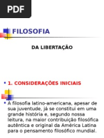 FILOSOFIA DA LIBERTAÇÃO