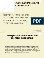 Pendidikan Dan Promosi Kesehatan KLP 6