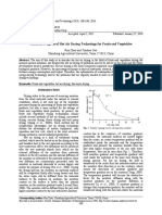 Research Article Research Progress of Hot Air Drying Technology For Fruits and Vegetables