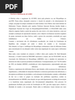 Um breve história da ACAMO