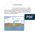 Chapter 7 Groundwater Recharge and Aquifiers, Utsav