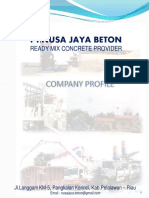 5. PROFILE PERUSAHAAN PT. NUSA JAYA BETON