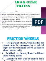 GEARS & GEAR TRAINS: KEY TERMINOLOGY