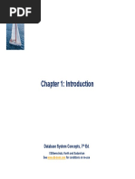 Chapter 1: Introduction: Database System Concepts, 7 Ed