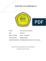Lucky Kurniawan A - 206410139 - Resum Analis Biaya