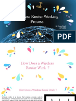 A Wireless Router Working Process