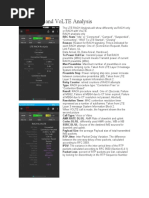 LTE RACH and VoLTE Analysis