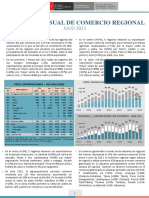 Reporte Mensual Comercio Regional - Julio - 2021