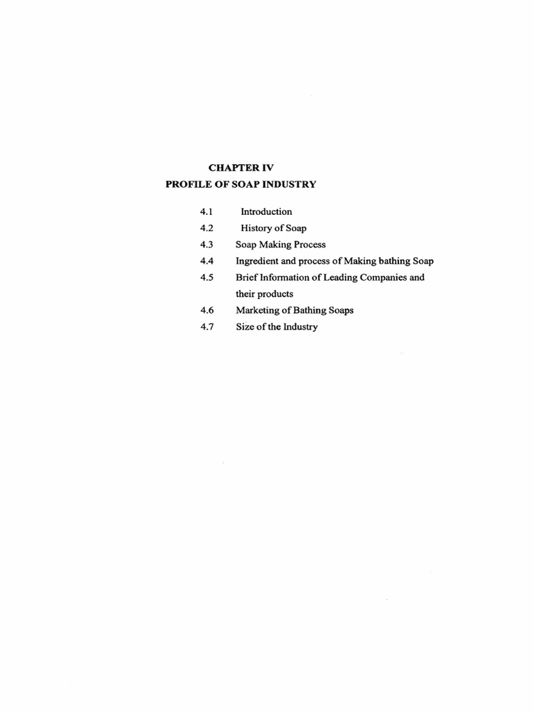Overview of the Soap Industry | PDF | Soap | Sodium Hydroxide