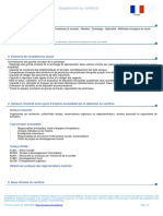 Certificate Supplement FR RNCP10502