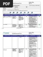 Silo - JRA Stack Scaffolding 11.05.2021 GOV-ST-41-1-APP02 Job Risk Assessment Form