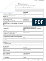 Data Capture Format: The Unified District Information System For Education (UDISE+)