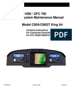 G1000 / GFC 700 System Maintenance Manual Model C90A/C90GT King Air