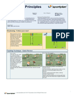 Defensive Principles: Shadowing - Follow Your Man!