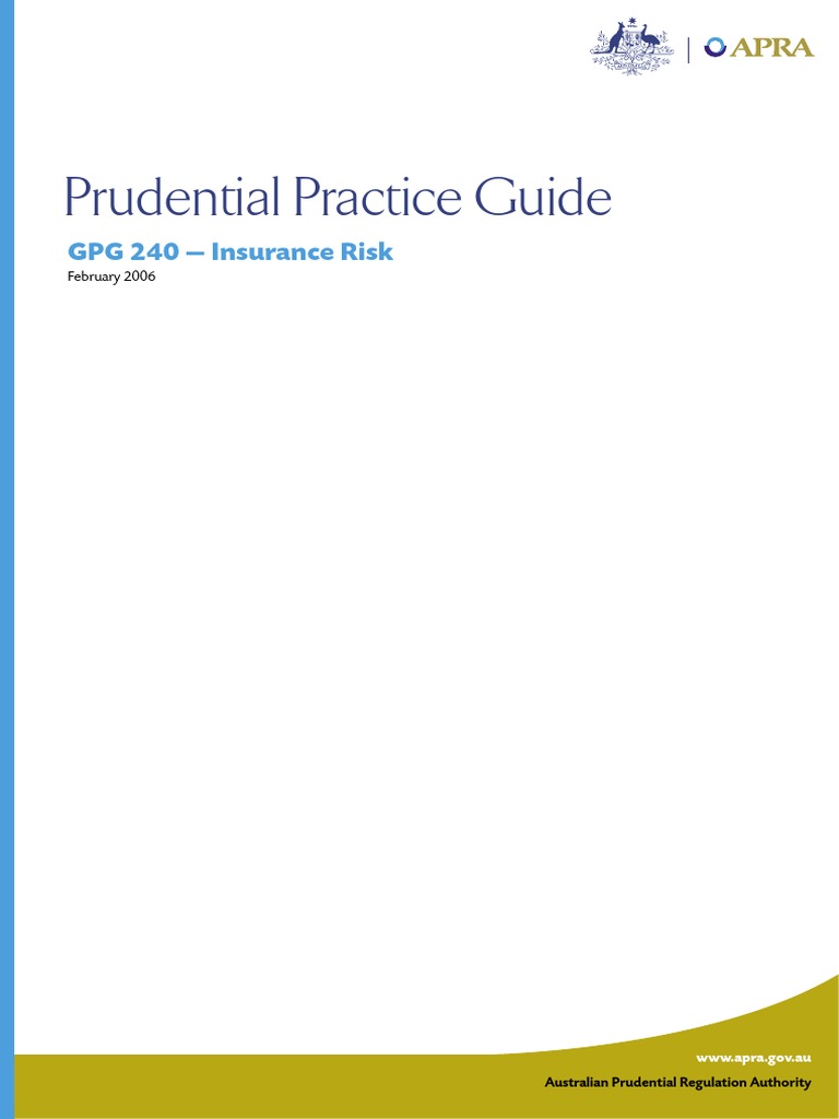 Insurance Risk Guidelines | PDF | Insurance | Reinsurance