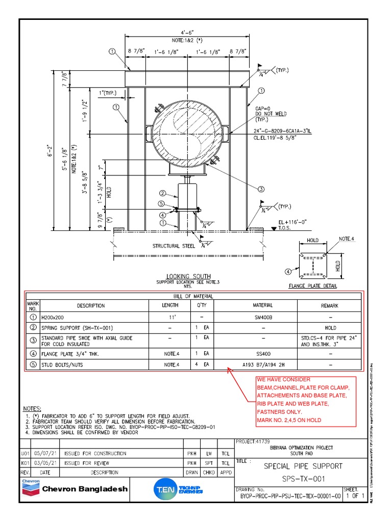 Special Pipe Support PDF