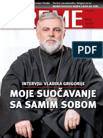 Vladika Grigorije - Moje Suočavanje Sa Samim Sobom (Vreme, Jun 2022, br.1640)