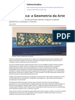 Matematica A Geometria Da Arte