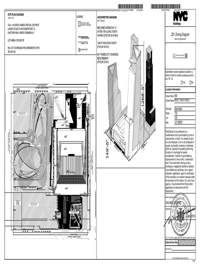 ZD1 Zoning Diagram: Manhattan 702 | PDF | Zoning