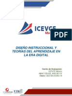 I. Diseño instruccional y teorías del aprendizaje en la era digital