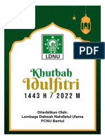 KHUTBAH IDULFITRI 1443 H LDNU PCNU BANTUL - final