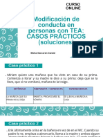 Soluciones Casos Prácticos de Modificación de Conducta