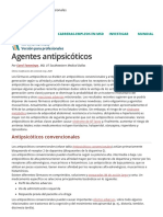 Agentes Antipsicóticos - Trastornos Psiquiátricos - Manual MSD Versión para Profesionales