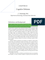 Process-Based CBT - Cap 23 Defusión Cognitiva (Hayes & Hofmann, 2018)