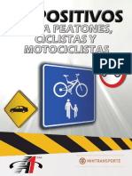 2.8 Señalizacion Peatones, Ciclistas y Motos