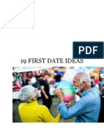 19 First Date Ideas