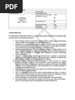 Second Year B.Arch Syllabus