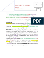 Examen Final de Estadistica FIIS 2022 - UNO