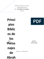 Principios bíblicos de Abraham, Isaac y Job