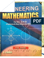 Engineering Maths For B.E, A.M.I.E, by HK Dass