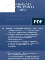 Habilidades Centrales para Dirigir - Martín Espinoza Vega