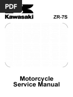 Kawasaki - ZR 7S - 2001 2005 | PDF | Screw | Exhaust Gas