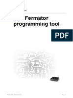 DOC-FE - IE.IN.014156.EN Fermator Programming Tool