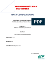 Portafolio de Evidencias