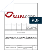 MC-SSMA-P-005 Procedimiento de Elaboración Del Plan de Preparación y Respuesta Ante Emergencias Rev. 6