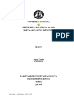 Universitas Indonesia Kritik Sosial Dalam Uma No Ashi Karya Akutagawa Ryunosuke Skripsi Astrid Fauzia