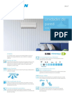 Unidades de pared serie C Daikin ATXB50C silenciosas y eficientes