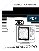 JRC 1000 Radar Manual