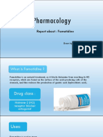 Pharmacology: Report About: Famotidine