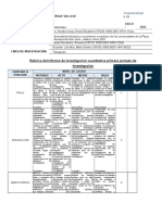 Rubrica de Informe - Roxy