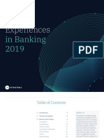 Digital Experiences in Banking 2019, by Extractable