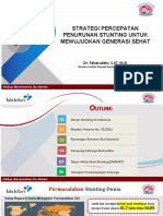 Strategi Percepatan Penurunan Stunting untuk Mewujudkan Generasi Sehat