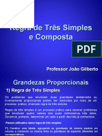 1 Regra de Tres Simples e Composta